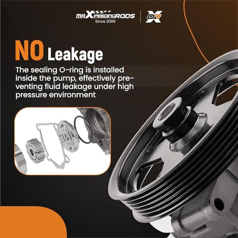 maXpeedingrods 20-282 Power Steering Pump with Pulley for Ford F-150 1997-2003, F-250 1997-1999, Expedition 2001-2002, Crown Victoria 1999-2002, Replace# F65Z3A674AA F85Z3A674AA in Saudi Arabia