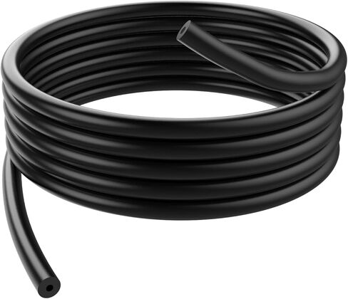 خرطوم أنابيب تفريغ من السيليكون عالي الحرارة بطول 5 أقدام مقاس 3.5 مم معرف أسود، خرطوم تبديل الضغط مقاس 60 بوصة (60 رطل لكل بوصة مربعة للضغط الأقصى) in Kuwait