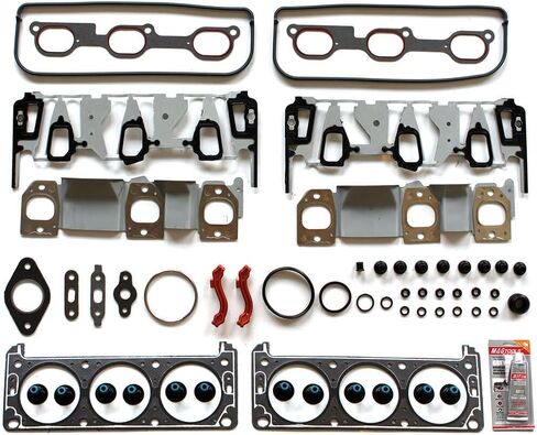 مجموعة حشيات الرأس مناسبة لبويك لموعد شيفروليه لماليبو لبونتياك G6 3.5L V6 OHV VIN 8 2004-2007 مجموعة جوانات رأس محرك السيارات in Kuwait