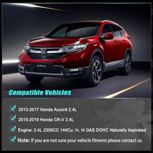 AUCERAMIC Engine Valve Cover with Gasket Replacement for 2015-2019 Honda CR-V, 2013-2017 Accord 2.4L Replace OE 12310RDFA01 123105A2A01 in Saudi Arabia