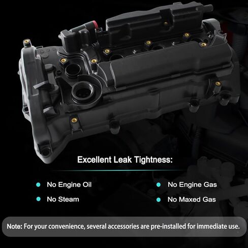 AUCERAMIC Engine Valve Cover with Gasket Replacement for 2015-2019 Honda CR-V, 2013-2017 Accord 2.4L Replace OE 12310RDFA01 123105A2A01 in Saudi Arabia