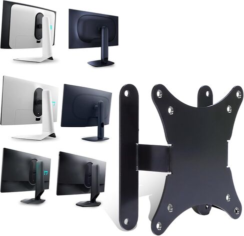 AW2725DM VESA Mount Adapter Compatible with Alienware 25" 27" 32" 34"Monitor(Fit AW2523HF,AW2725DF,AW2725QF,AW3225DM,AW3225QF,AW3425DW,AW3423DWF,AW3425DWM)–75x75 to 100x100 VESA Mount Adapter Bracket in Saudi Arabia