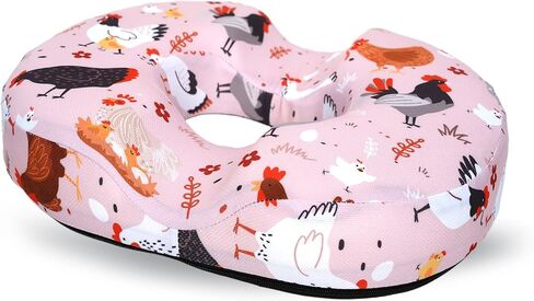 Donut Pillow for Hemorrhoids Seat Cushion for Tailbone Pain Relief - Blue Home Office Chair Cushion for Long Sitting Work - Memory Foam Car Seat Cushions for Driving Butt Pain Pressure in Saudi Arabia