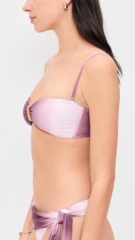 ViX Paula Hermanny Women's Nebula Elsie Bandeau Bikini Top in Saudi Arabia