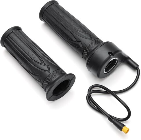 LKV 20X Full Twist Throttle for Ebike, 12V-72V Electric Bike Throttle Grip with 3-Pin Waterproof Connector, Compatible with Ridstar Q20 & Electric Scooters, 22.2mm Handlebar in Saudi Arabia