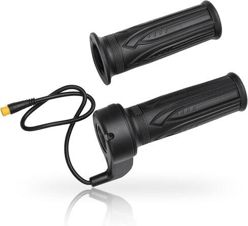 LKV 20X Full Twist Throttle for Ebike, 12V-72V Electric Bike Throttle Grip with 3-Pin Waterproof Connector, Compatible with Ridstar Q20 & Electric Scooters, 22.2mm Handlebar in Saudi Arabia