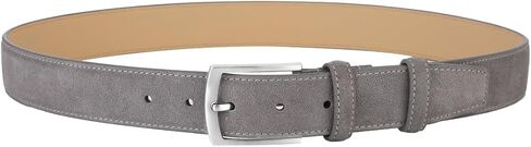 Genuine Suede Belt for Men's Leather Belt Casual Jeans Pants Dress Blet 1 3/8" Wide Golf Belt in Kuwait