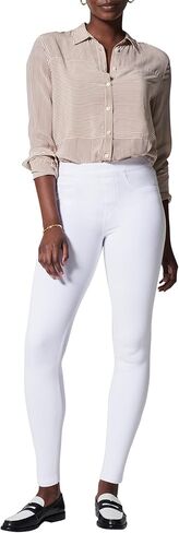 SPANX Jean-Ish طماق للكاحل - طماق للاستخدام اليومي - مظهر جينز كلاسيكي - شكل أساسي مخفي - بديل جينز مريح - أبيض - صغير، درزة داخلية 24.5 بوصة - متوسط in Saudi Arabia