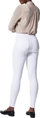 SPANX Jean-Ish طماق للكاحل - طماق للاستخدام اليومي - مظهر جينز كلاسيكي - شكل أساسي مخفي - بديل جينز مريح - أبيض - صغير، درزة داخلية 24.5 بوصة - متوسط in Saudi Arabia