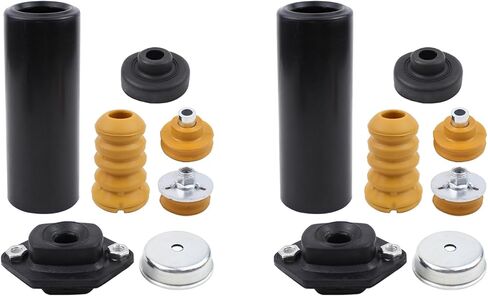 Rear Upper and Lower Shock Absorber Mounts Bump Stops Sealing Grommet Set for BMW 128i 2008-13, 328xi 2007 2008, 325xi 330i 2006, 335i 2006-08, 335d 323i 2009-11, 328xi 328i 335i 2007-13 in Saudi Arabia