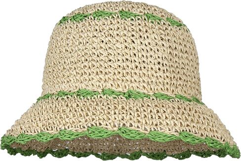 Minache Women Wide Brim Straw Sun Hat Summer Foldable Beach Hat UV Protection Travel Floppy Hat in Saudi Arabia