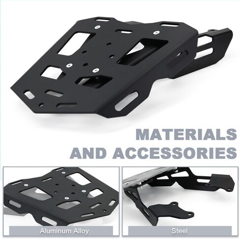 Motorcycle Rear Luggage Rack Fit for CB500X 12-24, NX500 24-25, CB400X 19-23, CB500F/CB500R 13-15 Rear Rack Enlarge Plate in Saudi Arabia