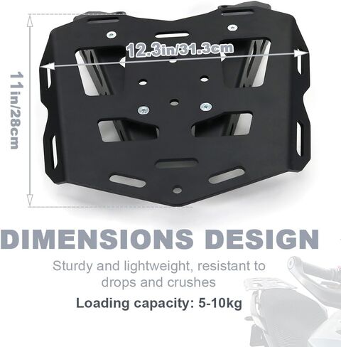 Motorcycle Rear Luggage Rack Fit for CB500X 12-24, NX500 24-25, CB400X 19-23, CB500F/CB500R 13-15 Rear Rack Enlarge Plate in Saudi Arabia
