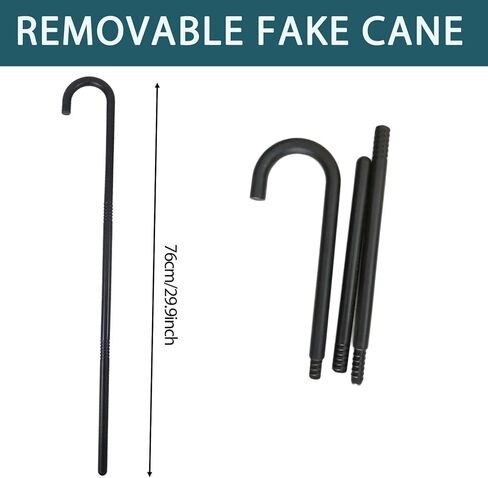 زي الرجل العجوز لمدة 100 يوم من أزياء الجد المدرسية - إكسسوارات العشرينيات من القرن العشرين ملابس الهالوين ملابس كبار السن in Kuwait