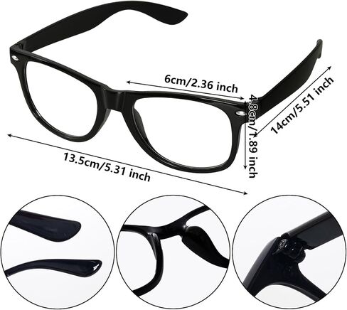 SUMERSHA 5Pcs Old Man Costume Set, Suspenders Bow Tie Glasses Mustache Eyebrows Set and Inflatable Cane for Grandpa Cosplay Accessories in Saudi Arabia