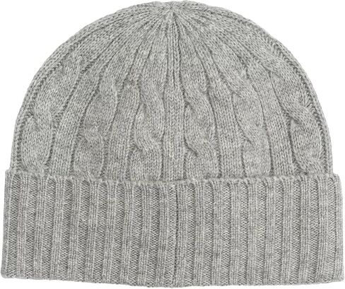 POLO RALPH LAUREN Men's Men's Charles Bear Cable Beanie - Andover Heather Hunter Navy in Saudi Arabia