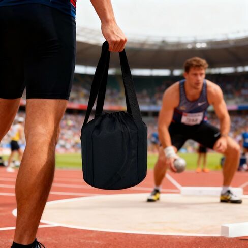 حقيبة وضع الكرة مع حزام كتف قابل للتعديل، مقبض مريح وبطانة إسفنجية، حقيبة حمل كرة محمولة يمكنها حمل الكرة بوزن 6-16 رطل in Kuwait