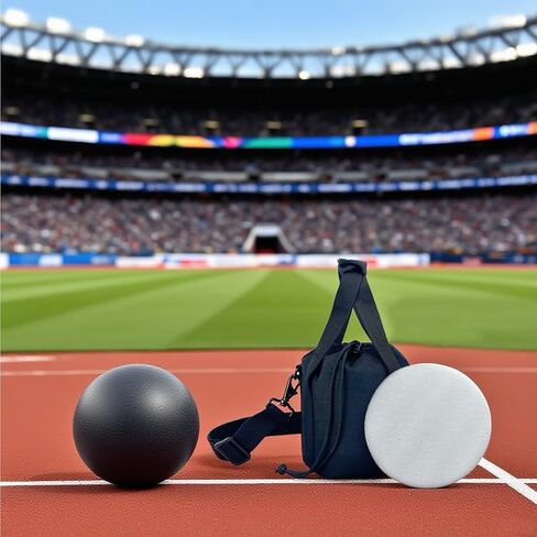 حقيبة وضع الكرة مع حزام كتف قابل للتعديل، مقبض مريح وبطانة إسفنجية، حقيبة حمل كرة محمولة يمكنها حمل الكرة بوزن 6-16 رطل in Kuwait
