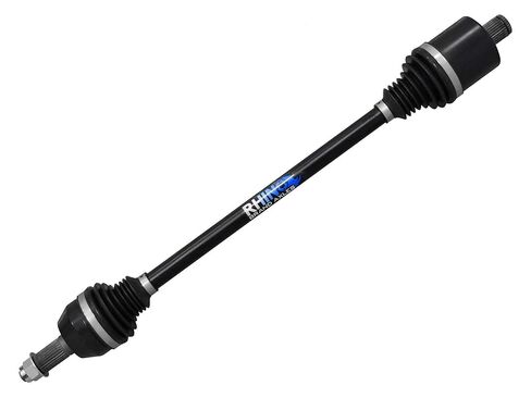SuperATV Rhino Brand Rear Axle Compatible with Polaris Ranger XP 900 / Crew (2019+), Heavy Duty 4340 Chromoly Steel, Synthetic Grease to Keep CV's Cool, Maximized CV and Shaft Size, See Fitment in Saudi Arabia