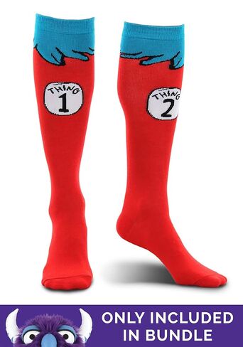 elope Dr. Seuss Thing 1 & Thing 2 Plush Costume Wig for Kids in Saudi Arabia