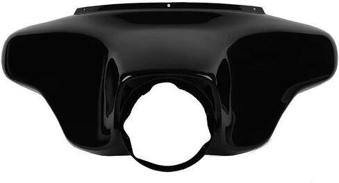 هدية لامعة وداخلية سوداء زاهية من الأمام وجناح الخفّاش مناسبة لدراجة Harley Touring Electra Street Glide Ultra Classic FLHT FLHTC FLHTCU 1996-2013 in Kuwait