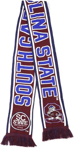 Big Boy South Carolina State Bulldogs S10 Adult Scarf [Navy Blue - 80" x 7"] - ID#75315 in Saudi Arabia