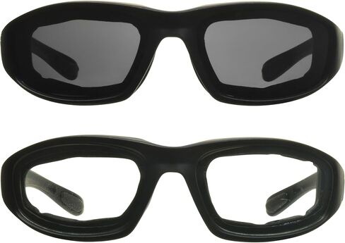 proSPORT Chopper Motorcycle Sunglass Foam Padded Bike Riding Sport for Men Women Smoke Clear Yellow Mirror Orange Blue in Saudi Arabia