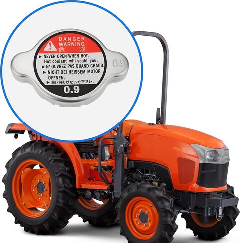 Radiator Cap 45mm 0.9 Bar 15272-72020 Compatible with Kubota Tractor B5200 B7200 L185 L175 in Saudi Arabia