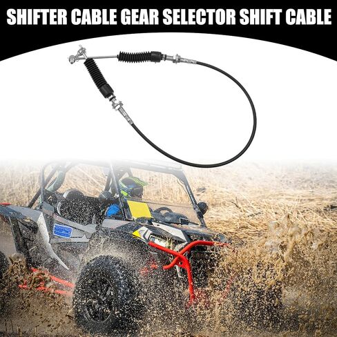 Shifter Cable Gear Selector Shift Cable - UTV Trans Shifter Cable - for Polaris RZR Razor 800 (all Models) 2008-2014 UTV Metal Black - 1 PC in Saudi Arabia
