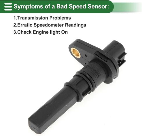 Motoforti 1 قطعة No.3496068K0 سرعة الإرسال الاستشعار لسوزوكي SX4 1.3L VDI 11-13 قوي صندوق تروس السيارة VSS سرعة الاستشعار in Saudi Arabia
