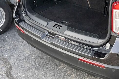 WeatherTech Custom BumperTopper لسيارة Ford Explorer، واقي المصد الخلفي Explorer (BP0130)، أسود in Saudi Arabia
