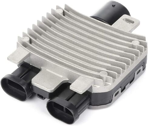 Cooling Fan Assembly Compatible with 2008-2010 for Volvo for V70 3.2L 2007-2014 for Volvo for S80 3.2L, Black Radiator Fan Direct Fit Replacement for Engine Cooling Fan Resistor in Saudi Arabia