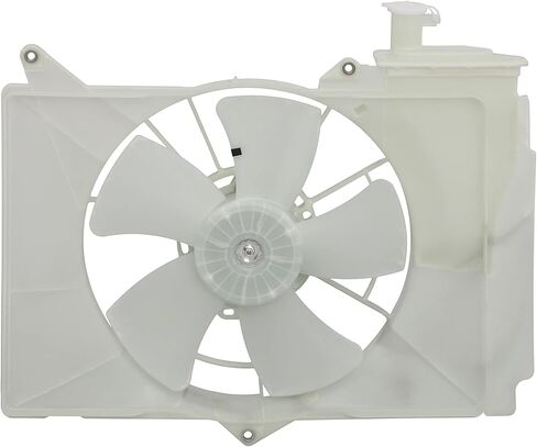 مجموعة مروحة التبريد متوافقة مع 2004-2006 لـ Scion لـ xB 1.5L 2004-2006 لـ Scion لـ xA 1.5L، مروحة مشعاع بيضاء مناسبة مباشرة لاستبدال مروحة تبريد المحرك in Saudi Arabia