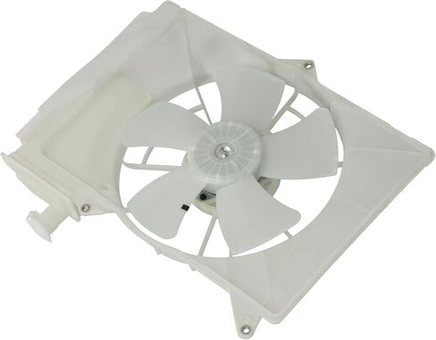 مجموعة مروحة التبريد متوافقة مع 2004-2006 لـ Scion لـ xB 1.5L 2004-2006 لـ Scion لـ xA 1.5L، مروحة مشعاع بيضاء مناسبة مباشرة لاستبدال مروحة تبريد المحرك in Saudi Arabia