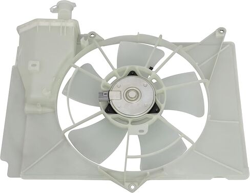 مجموعة مروحة التبريد متوافقة مع 2004-2006 لـ Scion لـ xB 1.5L 2004-2006 لـ Scion لـ xA 1.5L، مروحة مشعاع بيضاء مناسبة مباشرة لاستبدال مروحة تبريد المحرك in Saudi Arabia