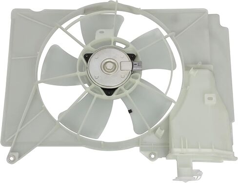 مجموعة مروحة التبريد متوافقة مع 2004-2006 لـ Scion لـ xB 1.5L 2004-2006 لـ Scion لـ xA 1.5L، مروحة مشعاع بيضاء مناسبة مباشرة لاستبدال مروحة تبريد المحرك in Saudi Arabia