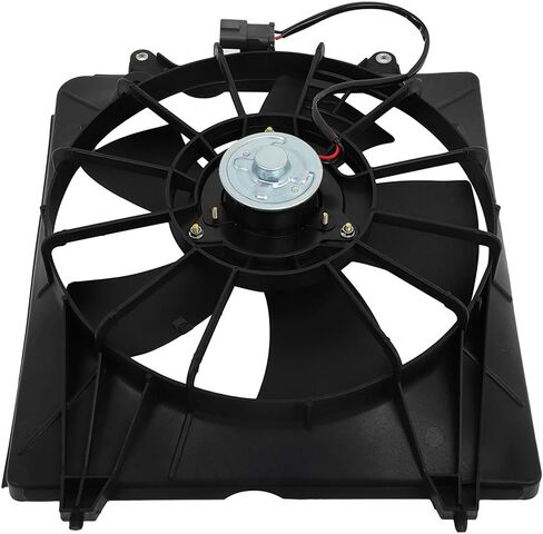 مجموعة مروحة تبريد الرادياتير متوافقة مع 2007-2009 لهوندا لـ CR-V 2.4L، مروحة مشعاع سوداء مناسبة مباشرة لاستبدال مروحة تبريد المحرك in Saudi Arabia