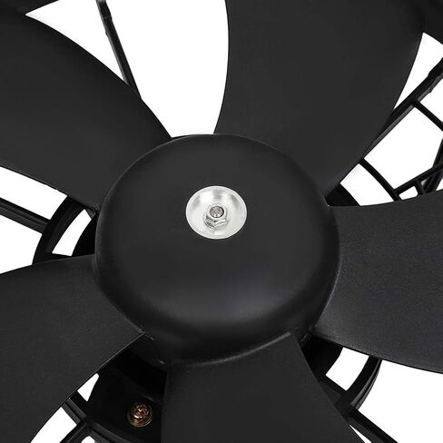مجموعة مروحة تبريد الرادياتير متوافقة مع 2007-2009 لهوندا لـ CR-V 2.4L، مروحة مشعاع سوداء مناسبة مباشرة لاستبدال مروحة تبريد المحرك in Saudi Arabia