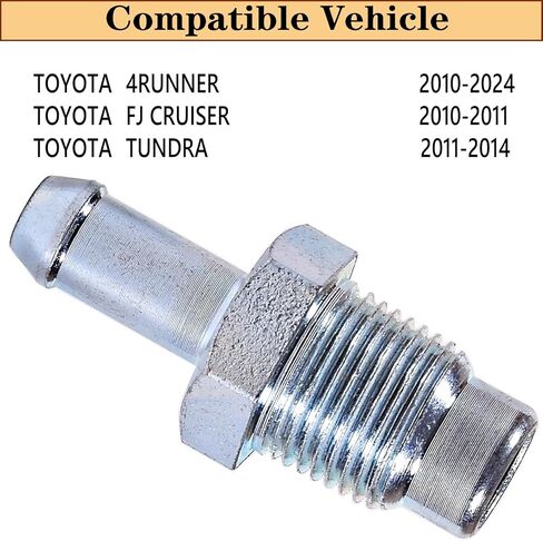 12204-31110 صمام PCV متوافق مع 4runner 2010 2011 2012 2013 2014 2015 2016 2017 2018 2019 2020 2021-2024؛ تندرا 2011 2012 2013 2014؛ 4.0L 4.6L 5.7L. in Kuwait