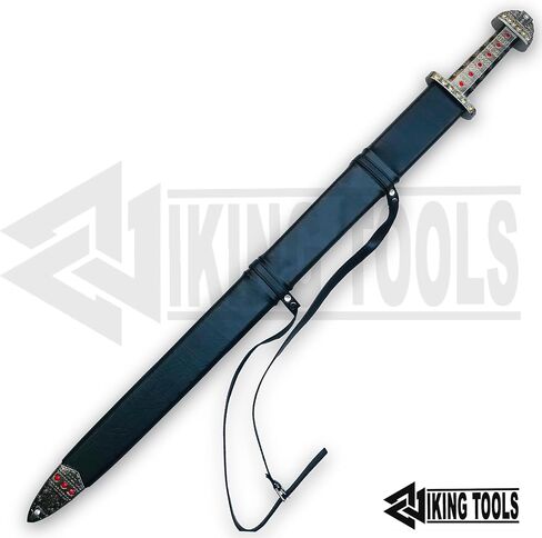 سيف راجنار لوثبروك لسيف الملك الفايكنج سيف راجنار - إصدار محدود كامل ميزات النحاس الحقيقي وغمد العصور الوسطى 40 بوصة in Kuwait