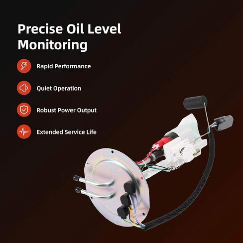 Fuel Pump Module Assembly Compatible with Nissan D21 2.4L 1992–1997, Nissan Pickup 2.4L 1995–1997, Nissan Tsuru 1.6L 1997–2007 – Replaces 17040-8B000, 17040-3B000 – 6-Pin Connector in Kuwait