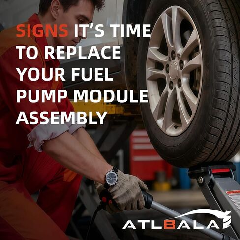 Fuel Pump Module Assembly Compatible with Nissan D21 2.4L 1992–1997, Nissan Pickup 2.4L 1995–1997, Nissan Tsuru 1.6L 1997–2007 – Replaces 17040-8B000, 17040-3B000 – 6-Pin Connector in Kuwait