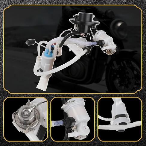 Fuel Pump Assembly Fits Harley Davidson 2008-2020 Touring Series(Exclude Road King), 2009-2024 Trike Series(Exclude Freewheeler), Replace NO.75069-08, 62908-08 in Saudi Arabia