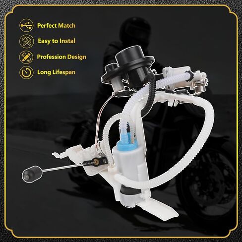 Fuel Pump Assembly Fits Harley Davidson 2008-2020 Touring Series(Exclude Road King), 2009-2024 Trike Series(Exclude Freewheeler), Replace NO.75069-08, 62908-08 in Saudi Arabia