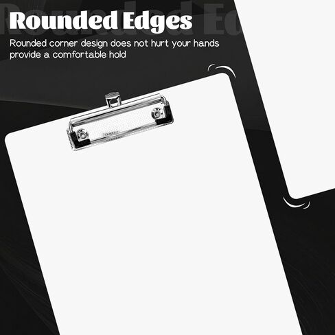 SHENLIU 32 Pack Dry Erase Clipboards, 12.5 x 9 Inch Whiteboard Clipboard A4 Letter Size with Front Surface and Low Profile Clip for Business Teacher Office Warehouse Home Use in Saudi Arabia