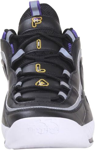 Fila Men's Grant-Hill-3 Sneakers Black/Gold Fuse/Electric Purple Sz. 10.5 in Saudi Arabia