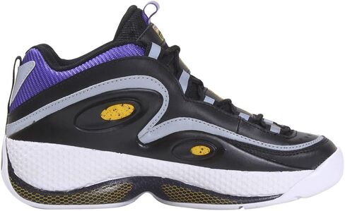 Fila Men's Grant-Hill-3 Sneakers Black/Gold Fuse/Electric Purple Sz. 10.5 in Saudi Arabia