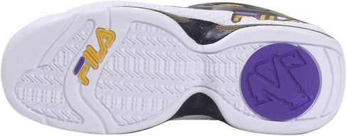 Fila Men's Grant-Hill-3 Sneakers Black/Gold Fuse/Electric Purple Sz. 10.5 in Saudi Arabia