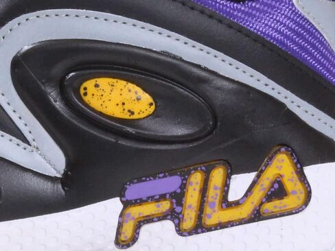 Fila Men's Grant-Hill-3 Sneakers Black/Gold Fuse/Electric Purple Sz. 10.5 in Saudi Arabia