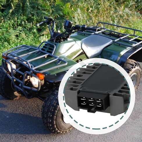 SING F LTD 6-Pin منظم الجهد الكهربائي المعدل 21066-1089 21066-0027 متوافق مع Kawasaki KLF300-B Bayou 300 1992-1998 in Kuwait